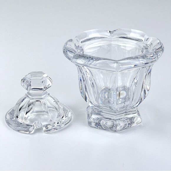 Baccarat Harcourt Missouri Mustard Jar - Picture 3 of 9